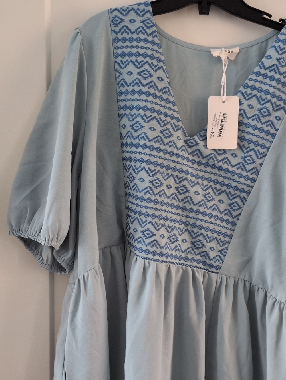 190: heyson NEW embroidered boho dress